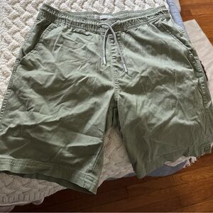 Michael Brandon Essentials Olive Shorts